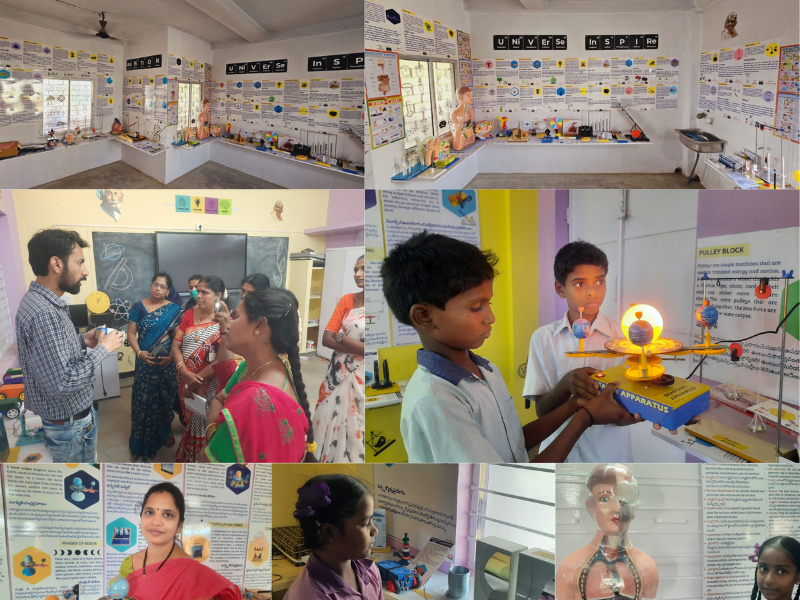 STEM Lab students at work
